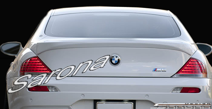 Custom BMW 6 Series  Coupe Trunk Wing (2004 - 2007) - $425.00 (Part #BM-102-TW)